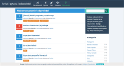 Desktop Screenshot of kz1.pl